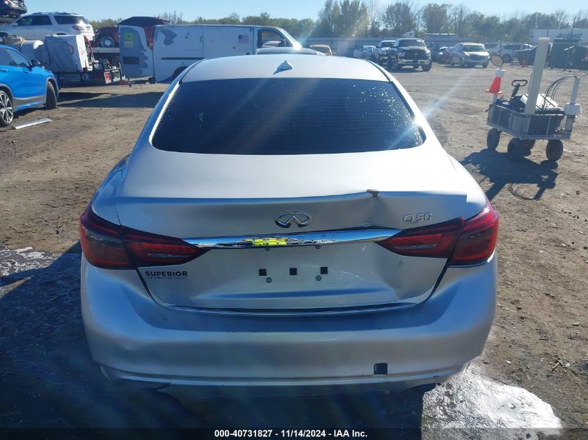 2020 Infiniti Q50 Luxe VIN: JN1EV7AP7LM206055 Lot: 40731827