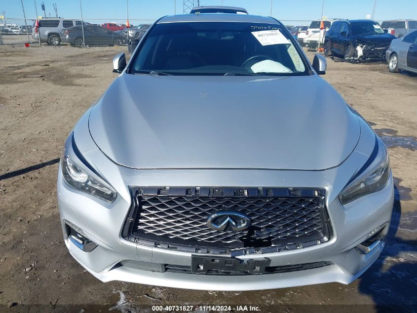 2020 Infiniti Q50 Luxe VIN: JN1EV7AP7LM206055 Lot: 40731827