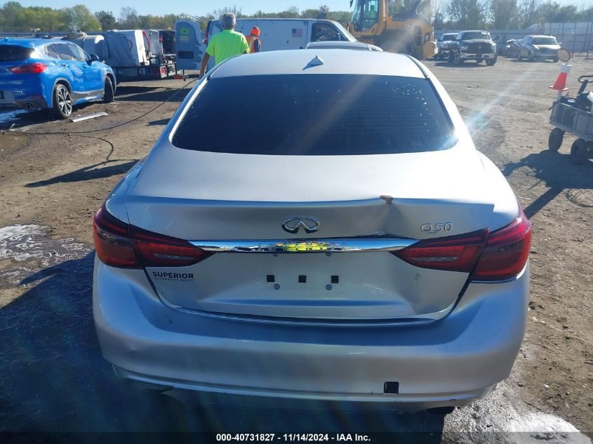 2020 Infiniti Q50 Luxe VIN: JN1EV7AP7LM206055 Lot: 40731827