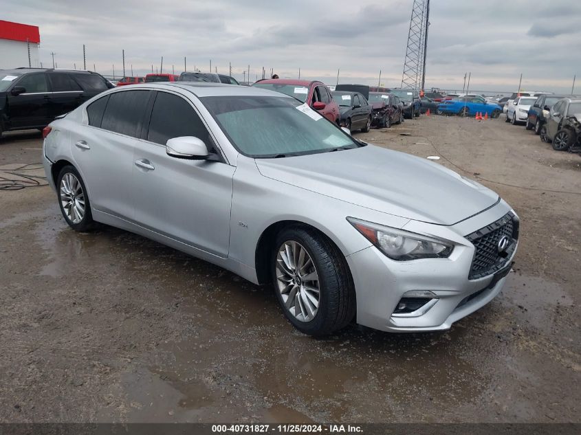 VIN JN1EV7AP7LM206055 2020 INFINITI Q50 no.1