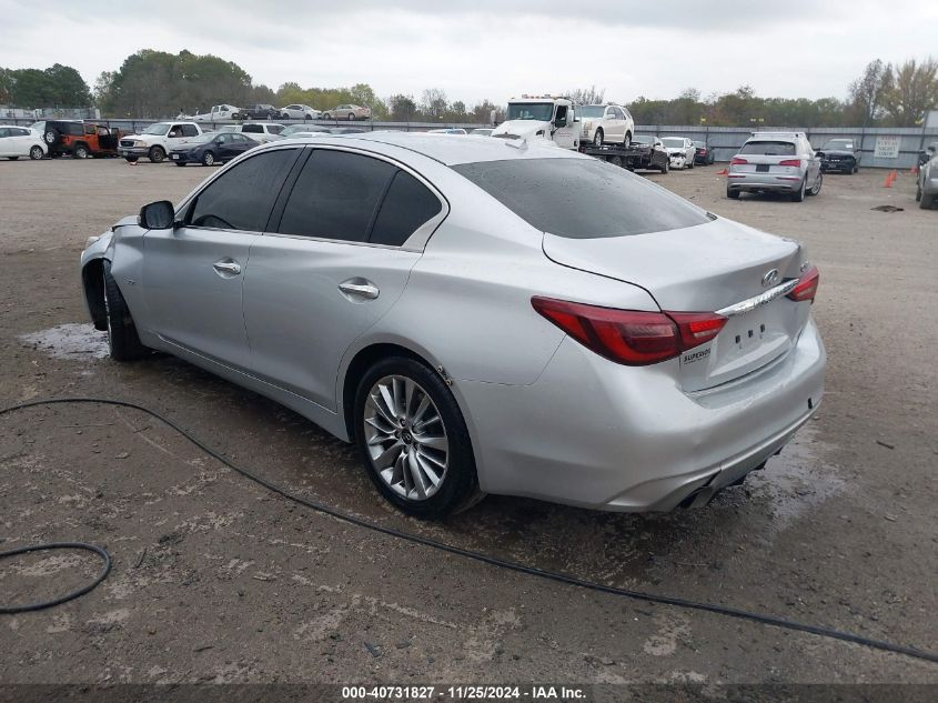 VIN JN1EV7AP7LM206055 2020 INFINITI Q50 no.3