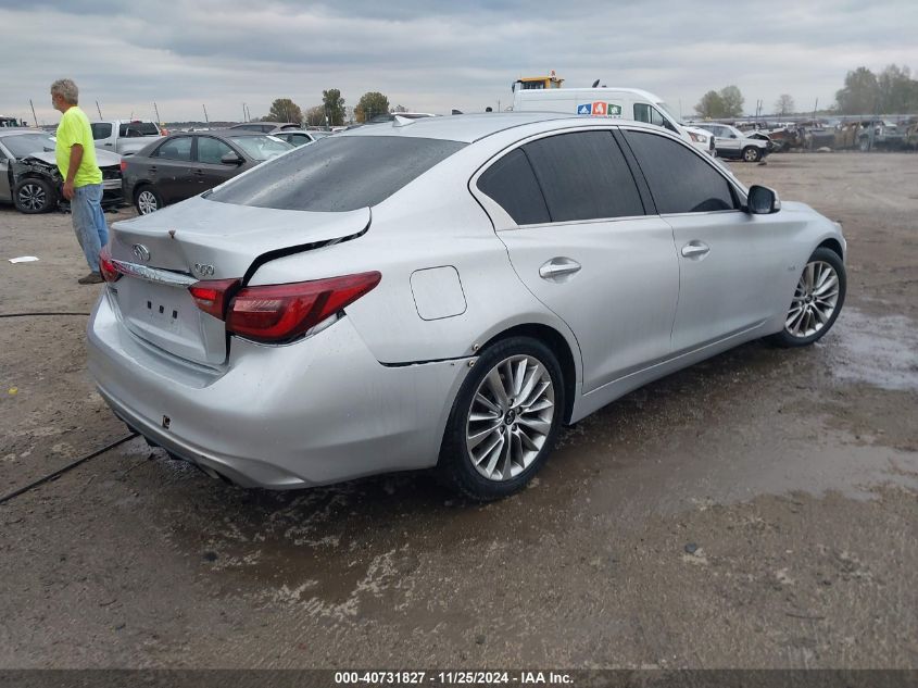 VIN JN1EV7AP7LM206055 2020 INFINITI Q50 no.4