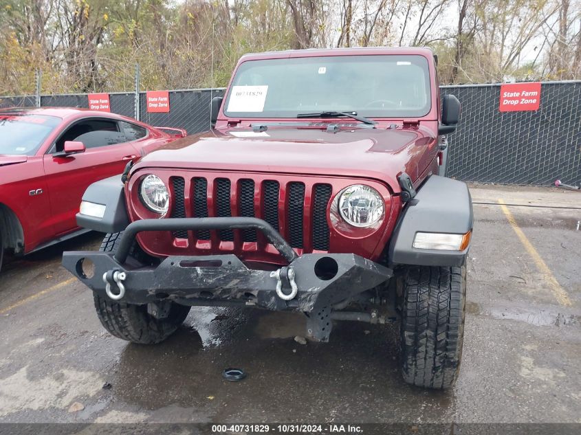 2021 Jeep Wrangler Unlimited Sport S 4X4 VIN: 1C4HJXDN8MW705839 Lot: 40731829