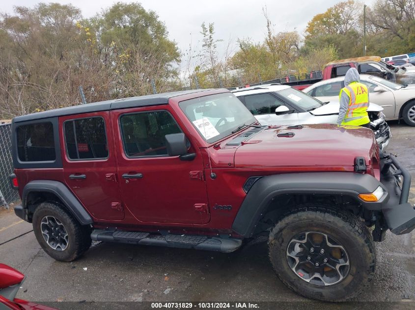 2021 Jeep Wrangler Unlimited Sport S 4X4 VIN: 1C4HJXDN8MW705839 Lot: 40731829