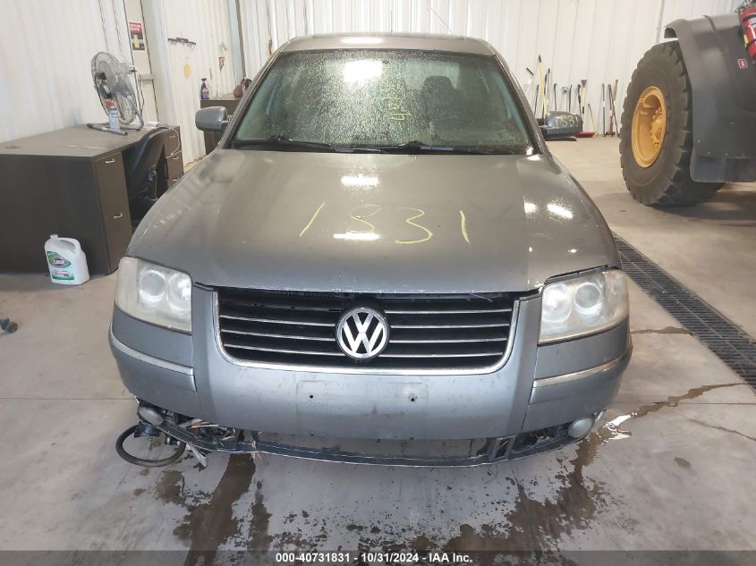 2004 Volkswagen Passat Gls VIN: WVWPD63B24P092874 Lot: 40731831