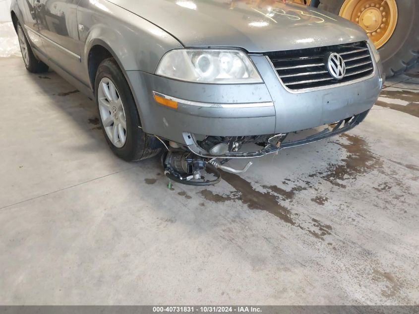 2004 Volkswagen Passat Gls VIN: WVWPD63B24P092874 Lot: 40731831