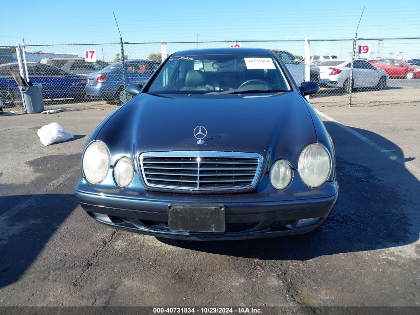 1999 Mercedes-Benz Clk 320 VIN: WDBLJ65G2XF099459 Lot: 40731834