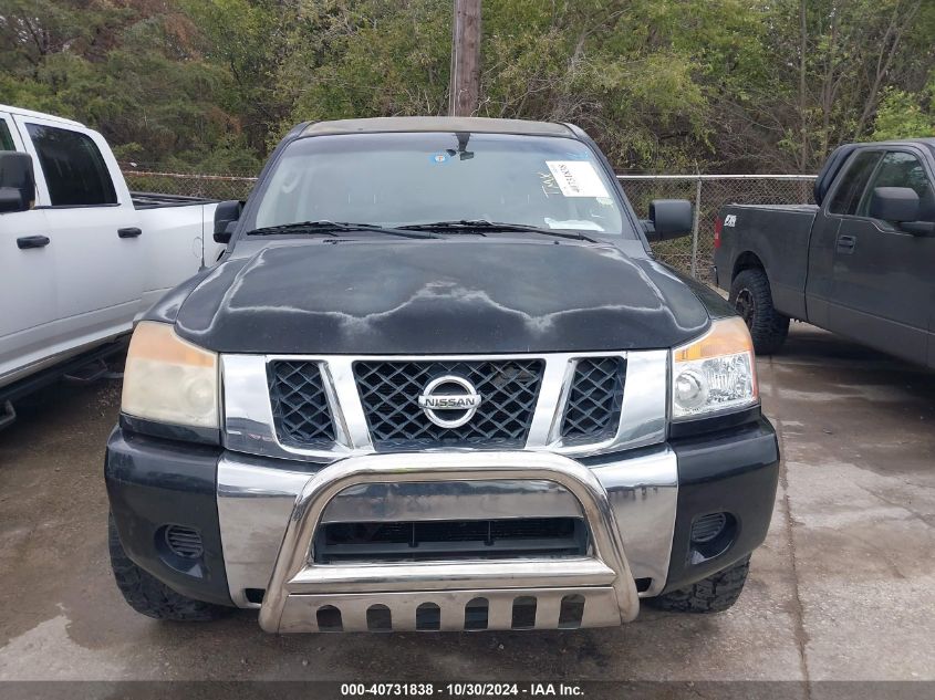 2009 Nissan Titan Se VIN: 1N6BA07D59N302573 Lot: 40731838