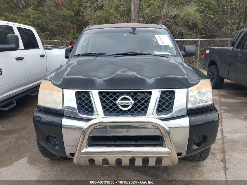 2009 Nissan Titan Se VIN: 1N6BA07D59N302573 Lot: 40731838