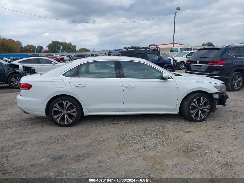 2020 VOLKSWAGEN PASSAT 2.0T SEL - 1VWCA7A36LC004758