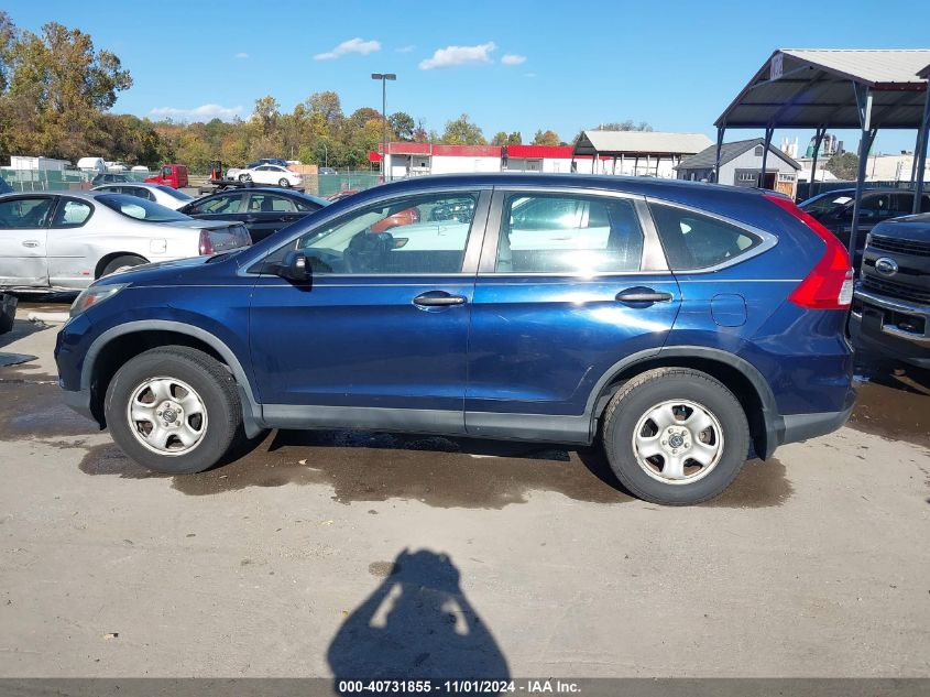 2015 HONDA CR-V LX - 5J6RM4H3XFL086288