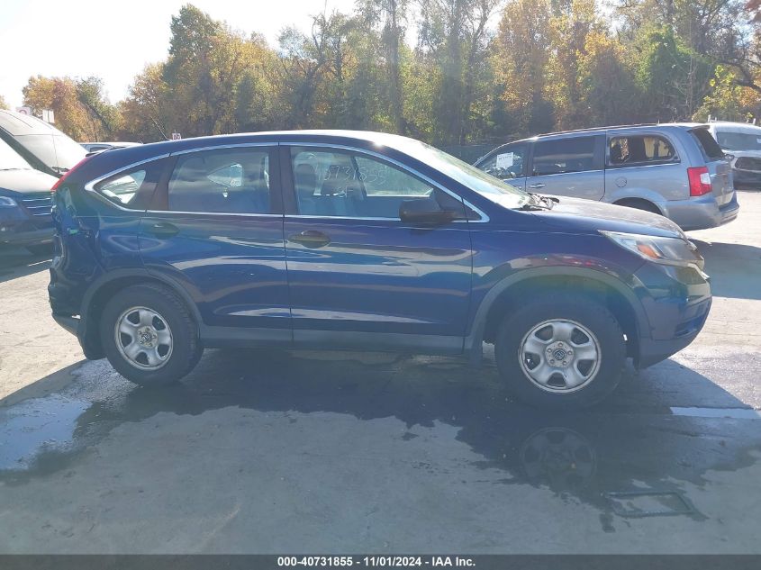 2015 HONDA CR-V LX - 5J6RM4H3XFL086288