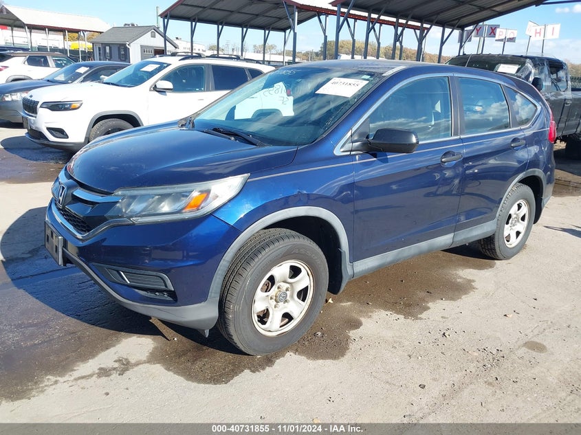 2015 HONDA CR-V LX - 5J6RM4H3XFL086288