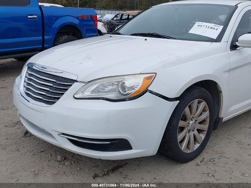 2013 Chrysler 200 Touring VIN: 1C3CCBBB0DN600349 Lot: 40731864