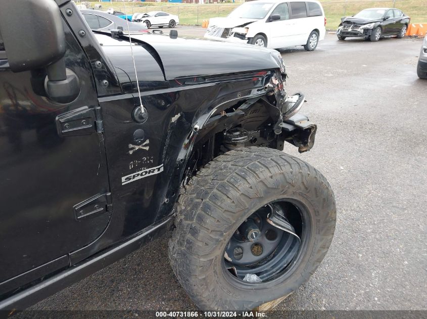 2017 Jeep Wrangler Sport VIN: 1C4AJWAG3HL544051 Lot: 40731866