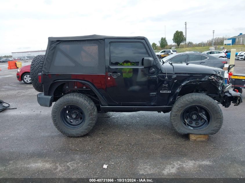 2017 Jeep Wrangler Sport VIN: 1C4AJWAG3HL544051 Lot: 40731866