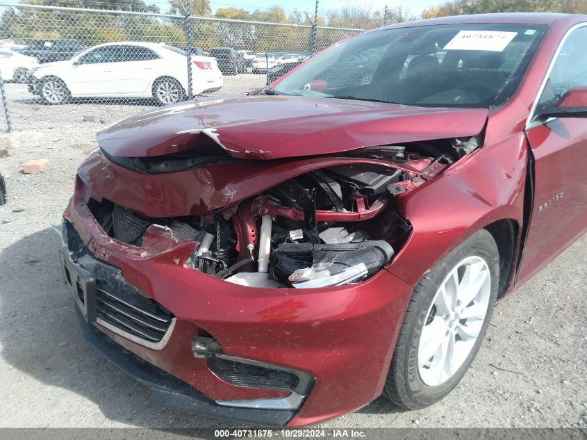 2018 Chevrolet Malibu Lt VIN: 1G1ZD5ST0JF161505 Lot: 40731875