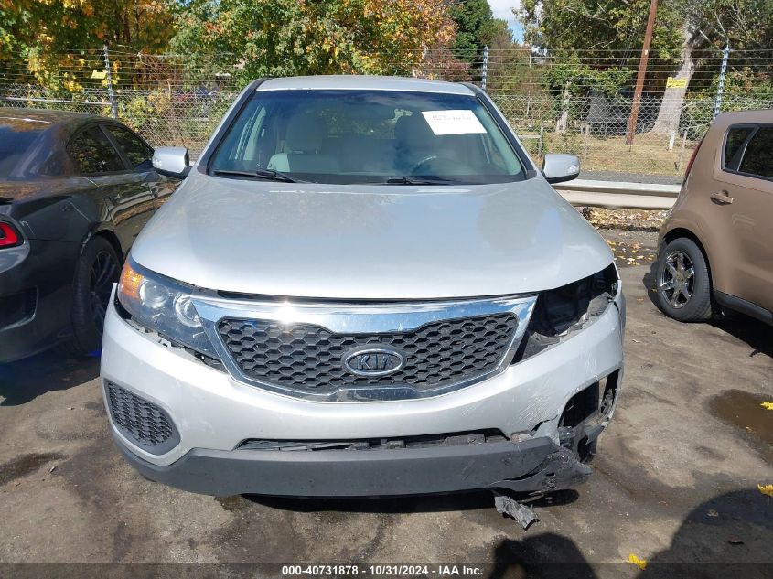 2013 Kia Sorento Lx VIN: 5XYKT3A15DG349003 Lot: 40731878