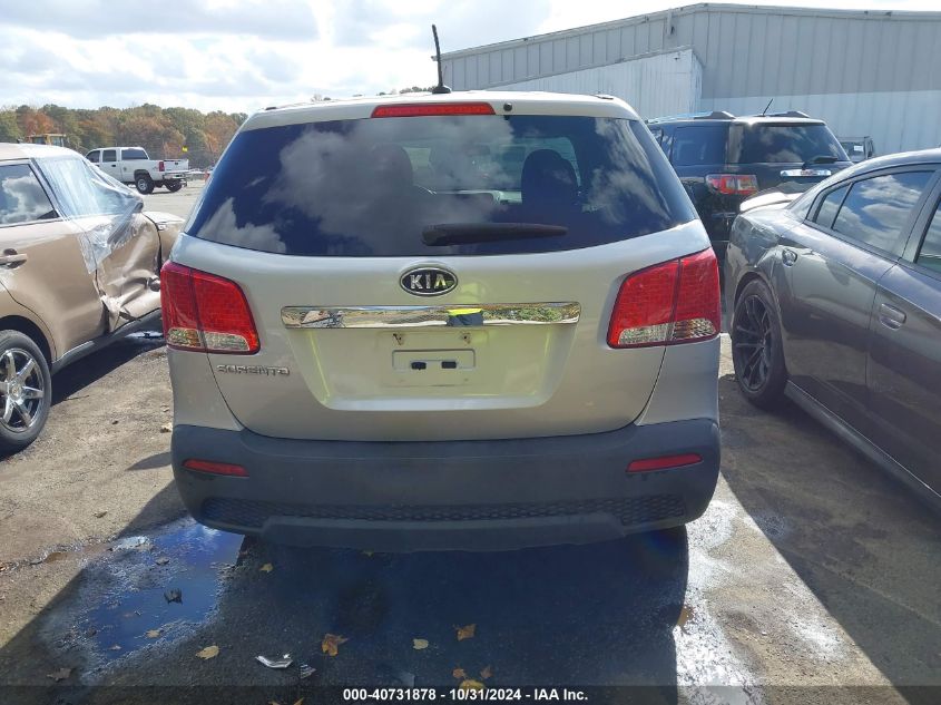 2013 Kia Sorento Lx VIN: 5XYKT3A15DG349003 Lot: 40731878