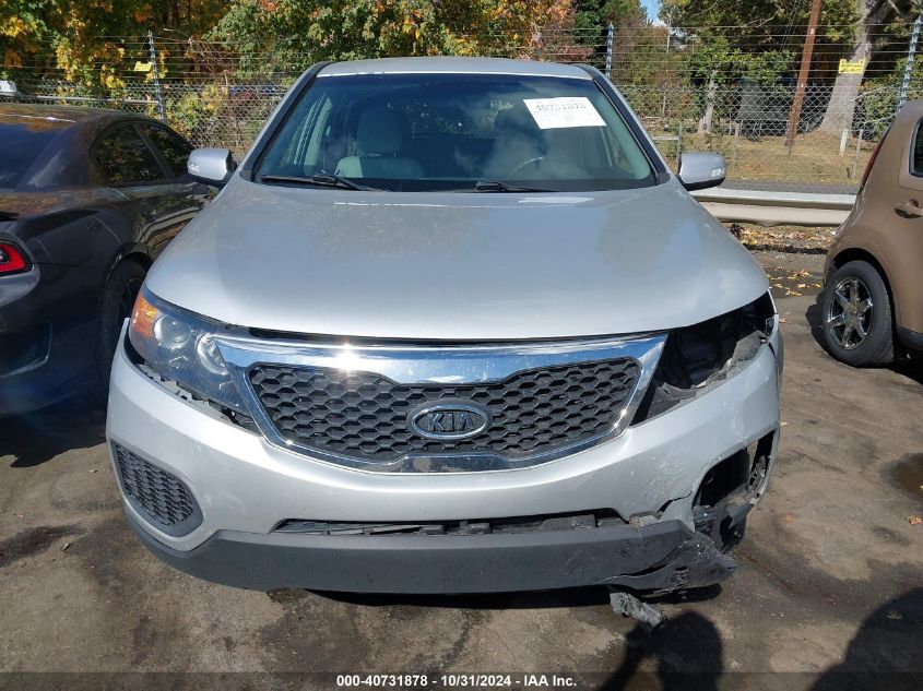 2013 Kia Sorento Lx VIN: 5XYKT3A15DG349003 Lot: 40731878