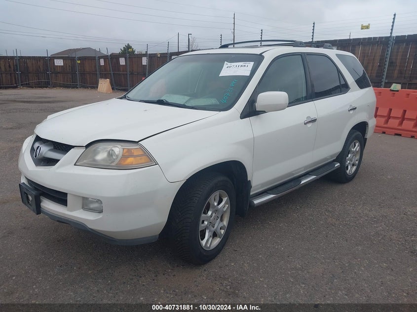 2006 ACURA MDX VIN: 2HNYD18616H540977
