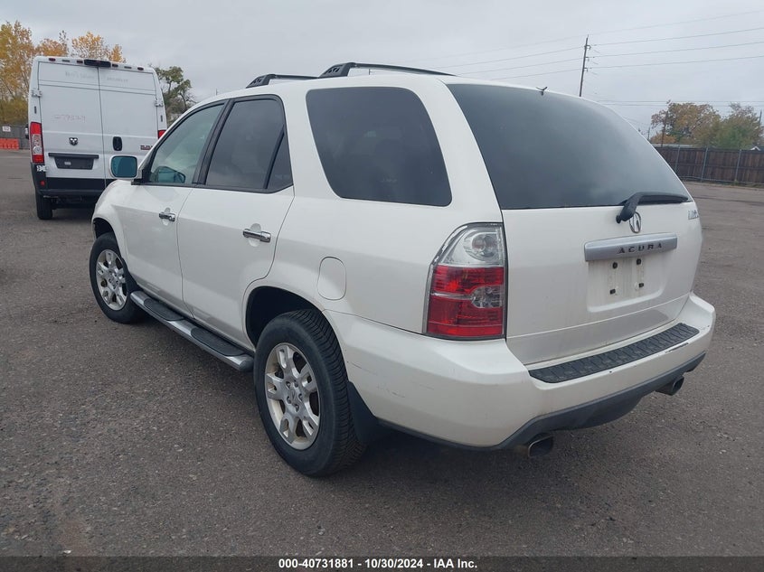2006 ACURA MDX VIN: 2HNYD18616H540977