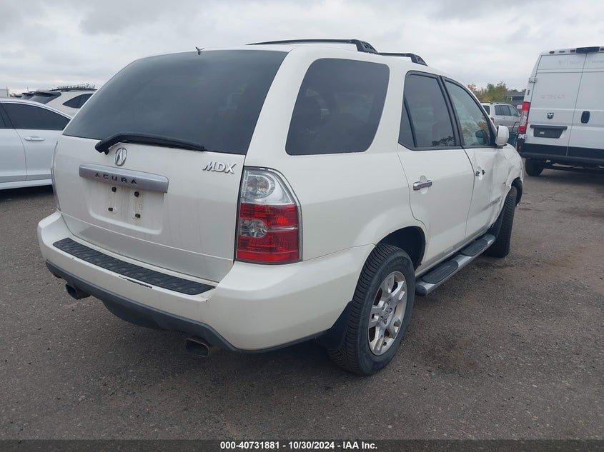 2006 ACURA MDX VIN: 2HNYD18616H540977