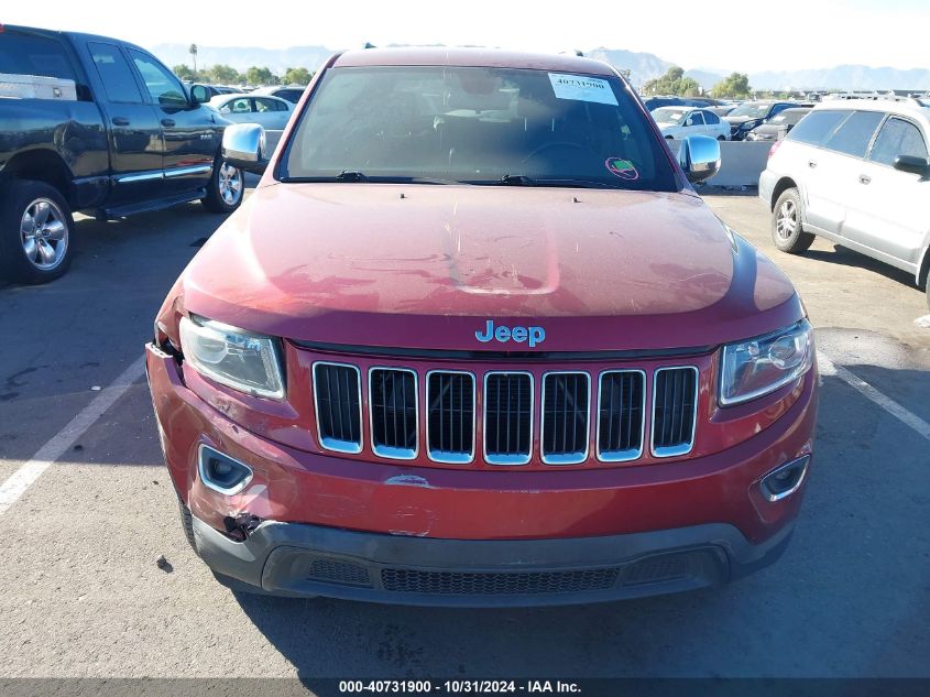 2014 Jeep Grand Cherokee Laredo VIN: 1C4RJEAG2EC206682 Lot: 40731900