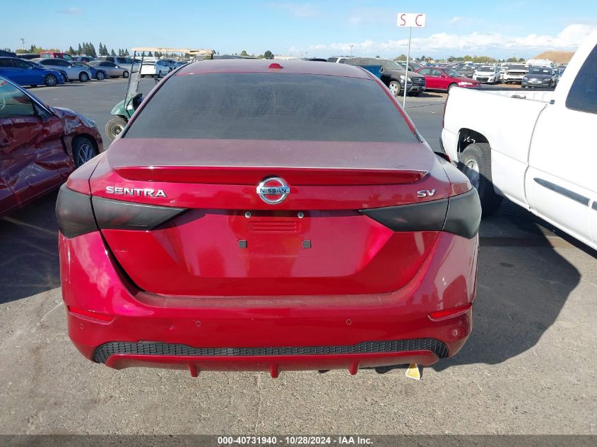 2020 Nissan Sentra Sv Xtronic Cvt VIN: 3N1AB8CV8LY274502 Lot: 40731940