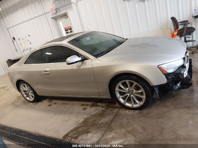 2013 Audi A5 2.0T Premium VIN: WAULFAFR4DA040652 Lot: 40731941