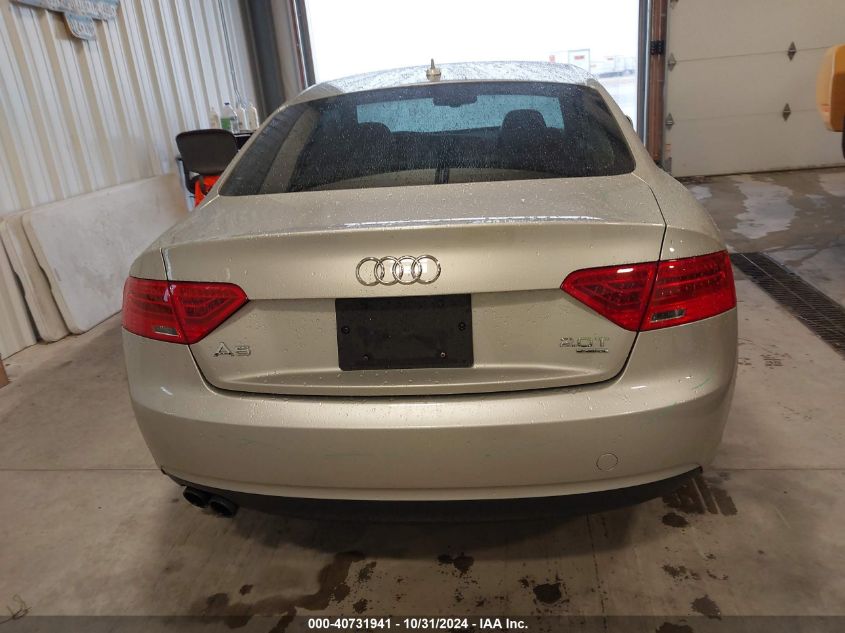 2013 Audi A5 2.0T Premium VIN: WAULFAFR4DA040652 Lot: 40731941