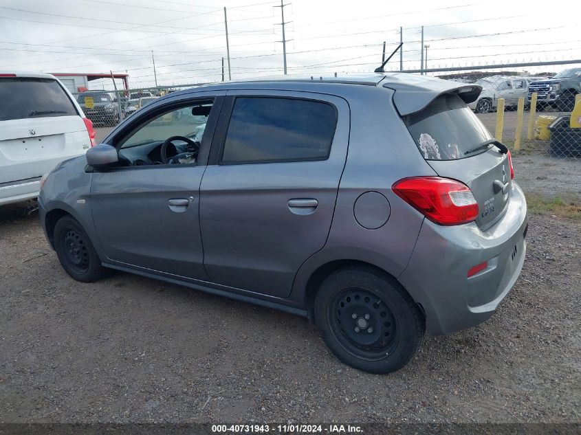 2018 Mitsubishi Mirage Es VIN: ML32A3HJ7JH009868 Lot: 40731943