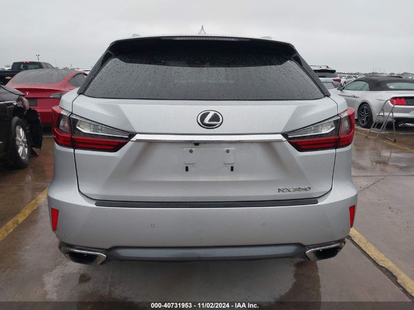 2019 Lexus Rx 350 VIN: 2T2ZZMCA1KC127319 Lot: 40731953