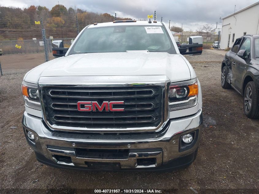 2018 GMC Sierra 2500Hd Slt VIN: 1GT12TEG7JF124478 Lot: 40731957