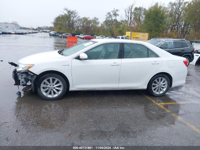 2012 Toyota Camry Hybrid Xle VIN: 4T1BD1FK4CU036035 Lot: 40731961