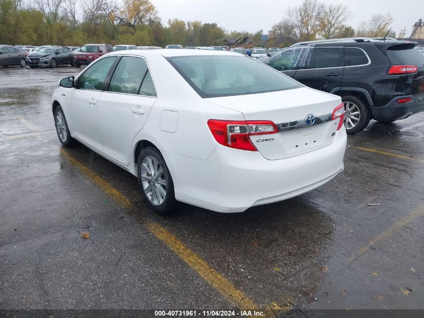 2012 Toyota Camry Hybrid Xle VIN: 4T1BD1FK4CU036035 Lot: 40731961