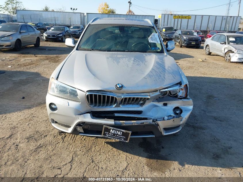 2014 BMW X3 xDrive28I VIN: 5UXWX9C55E0D33952 Lot: 40731963