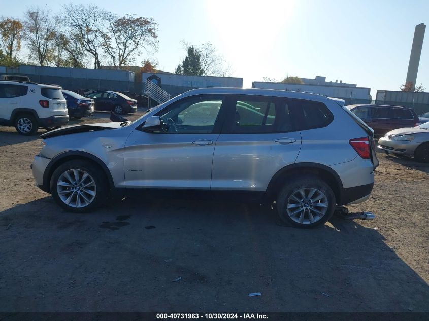 2014 BMW X3 xDrive28I VIN: 5UXWX9C55E0D33952 Lot: 40731963