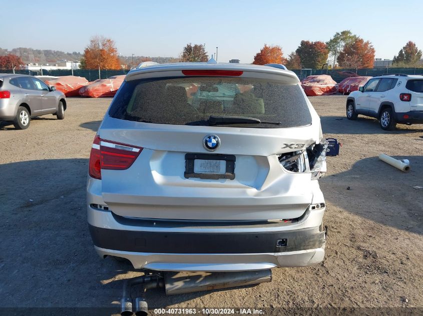 2014 BMW X3 xDrive28I VIN: 5UXWX9C55E0D33952 Lot: 40731963