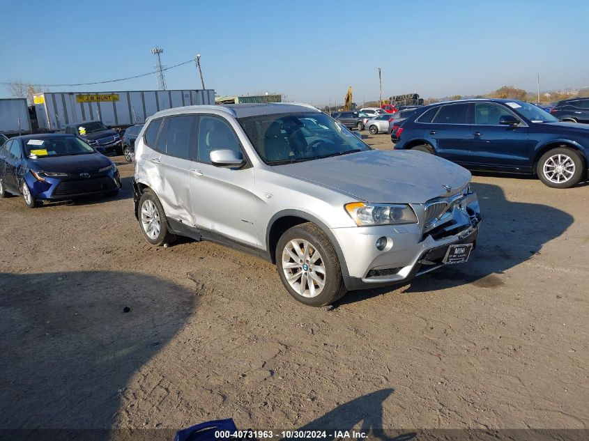 2014 BMW X3 XDRIVE28I - 5UXWX9C55E0D33952