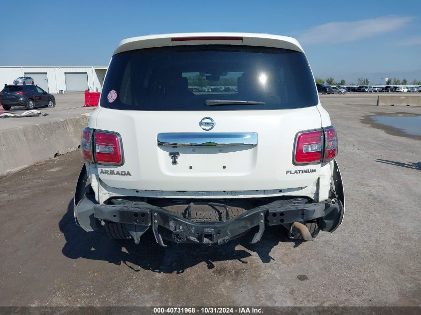 2020 Nissan Armada Platinum 2Wd VIN: JN8AY2NF9L9361639 Lot: 40731968