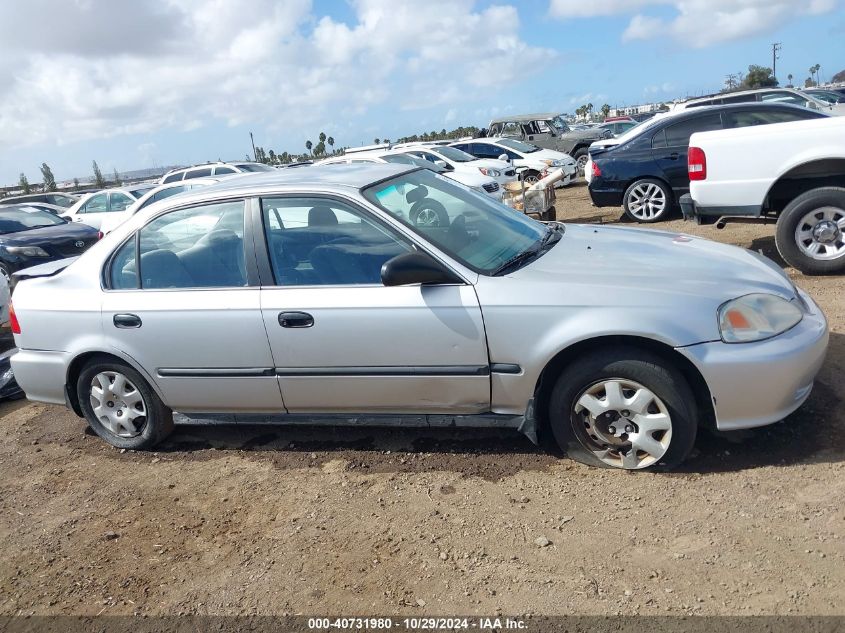 1999 Honda Civic Lx VIN: 2HGEJ6677XH573110 Lot: 40731980