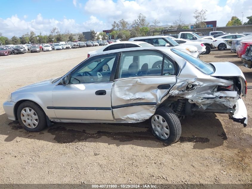 1999 Honda Civic Lx VIN: 2HGEJ6677XH573110 Lot: 40731980