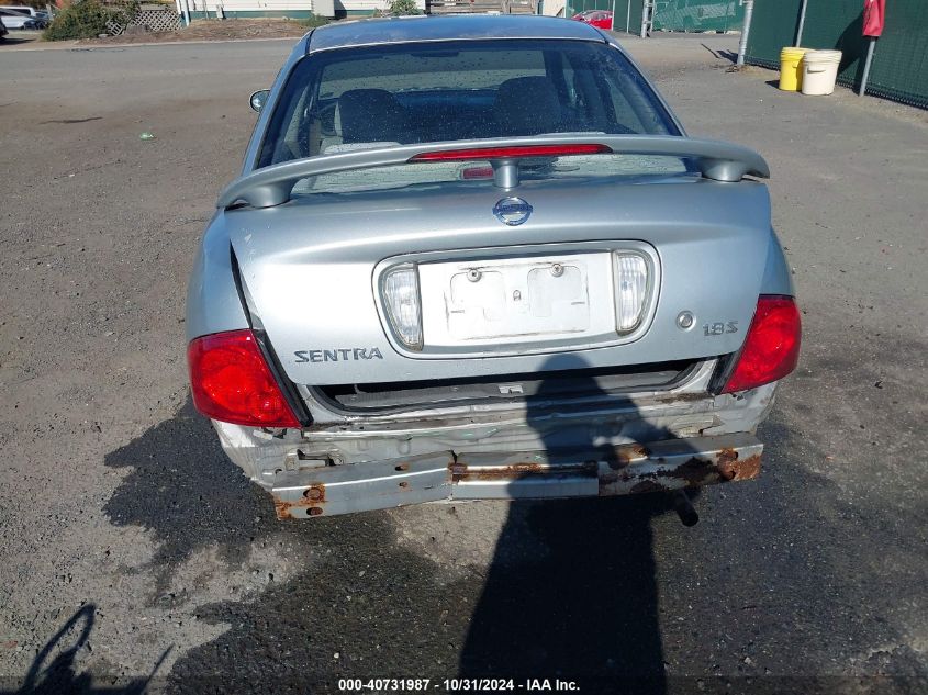 2004 Nissan Sentra 1.8S VIN: 3N1CB51D74L903960 Lot: 40731987