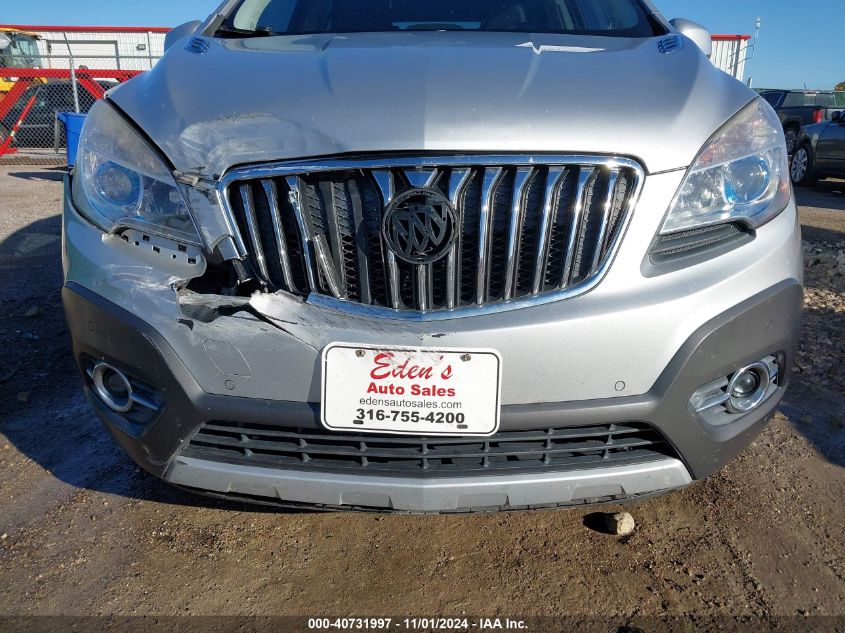 2013 Buick Encore Premium VIN: KL4CJDSB6DB106523 Lot: 40731997