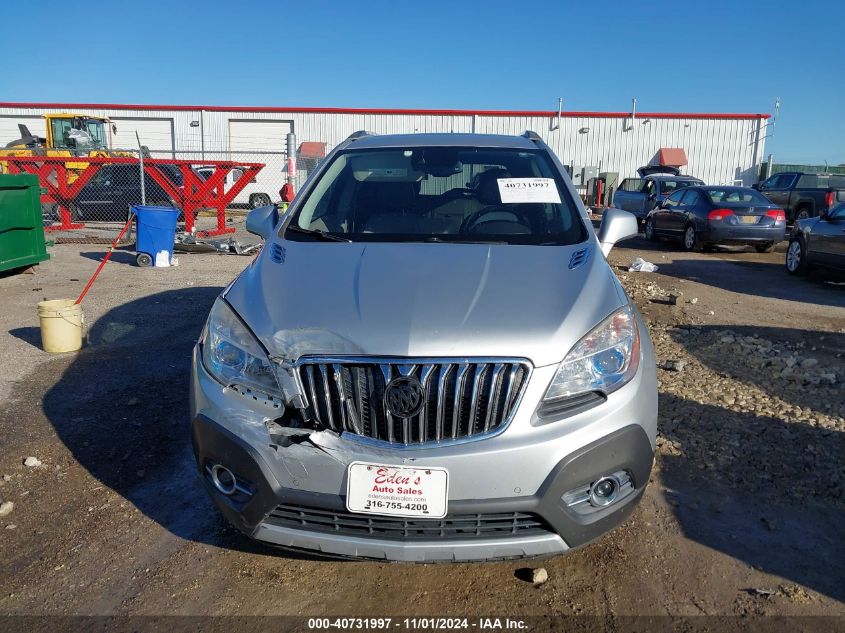 2013 Buick Encore Premium VIN: KL4CJDSB6DB106523 Lot: 40731997