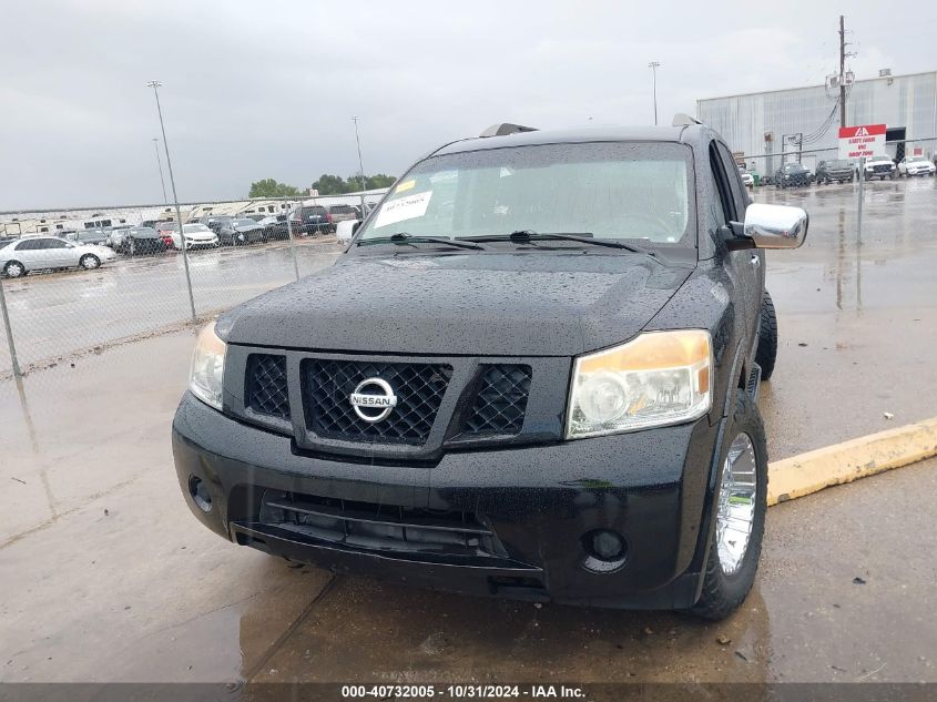 2011 Nissan Armada Sv VIN: 5N1BA0ND1BN601792 Lot: 40732005