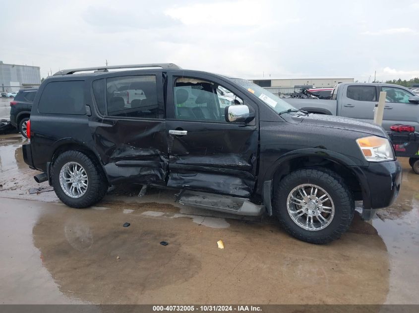 2011 Nissan Armada Sv VIN: 5N1BA0ND1BN601792 Lot: 40732005