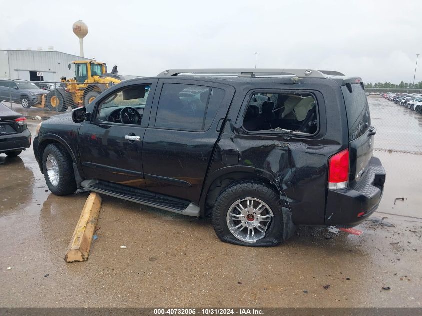 2011 Nissan Armada Sv VIN: 5N1BA0ND1BN601792 Lot: 40732005