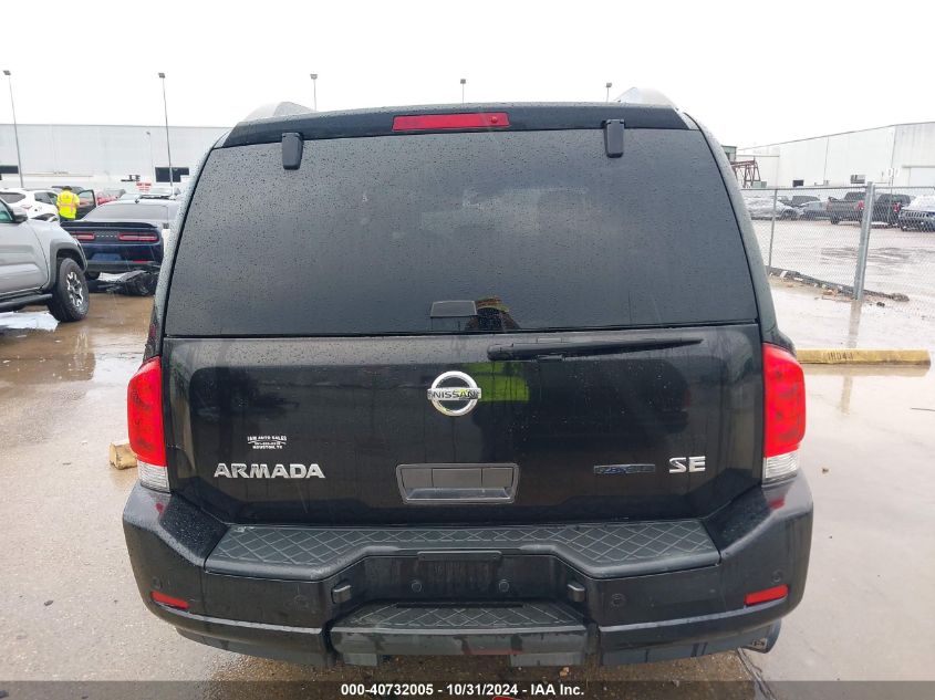 2011 Nissan Armada Sv VIN: 5N1BA0ND1BN601792 Lot: 40732005